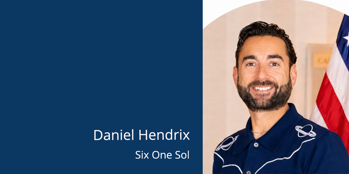 Daniel Hendrix, Co-Founder and CEO of Six One Sol – Ready Founder™ Spotlight. 